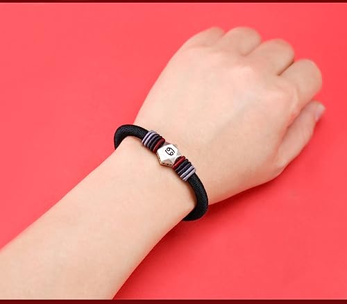 Pulsera doce constelaciones S999 para hombre de lujo ligero con diseño retro zodiacal asiatico 4