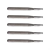 5 x 1 mm Hartmetallbohrer für Auto-Glasreparatur, professionelles Kfz-Windschutzscheiben-Bohrer-Set für präzises Bohren