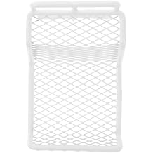 GLEAVI Wall-mounted Dumbbell Rack Weight Storage Holder White for Home Gym Fitness Equipment Compact Dumbbell Shelf Organizer