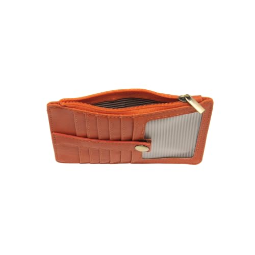 Image of Joy Susan Women's Fashion New Penny Mini Travel Wallet - Clementine