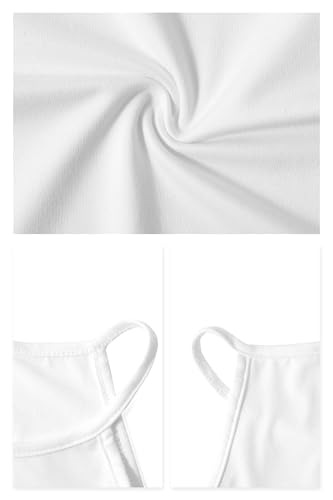 Image of Multi Pack Women's Cropped Tank Tops, Spaghetti Strap Camisoles