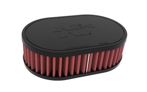 Filtre à air universel K&N RU-071V ovale 52mm : optimisez l'admission de votre moteur