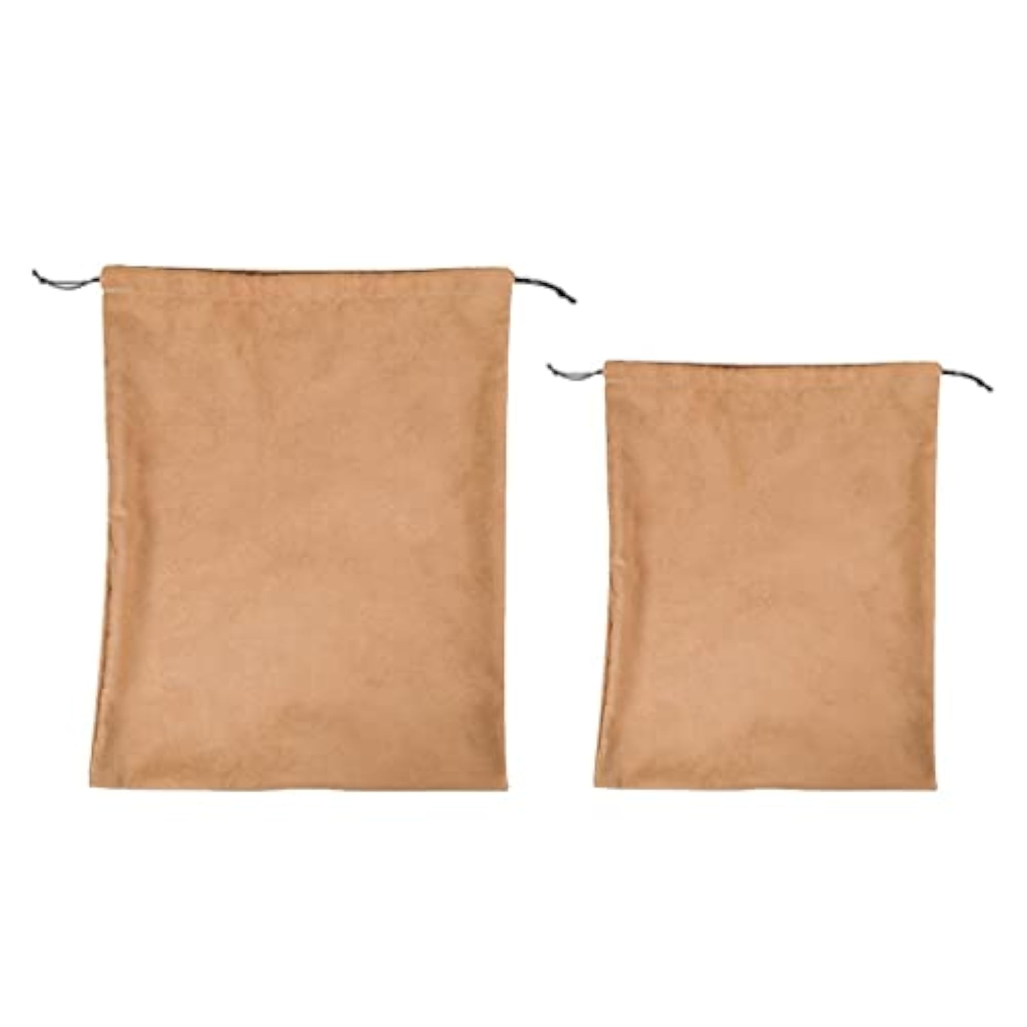 Large Plain Dust Cover Drawstring Bag for Handbags, Khaki