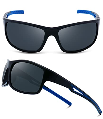 Moresun TAC Polarized Revo Sports Sunglasses Shades for Men Women Outdoor Baseball Cycling Running Fishing UV protection