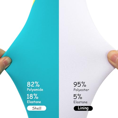 Image of Belovance Girls Swimsuit One Piece Swimwear Adjustable Straps Back Cutout Athletic Sport Kids Tween Bathing Suit 5-14 Years