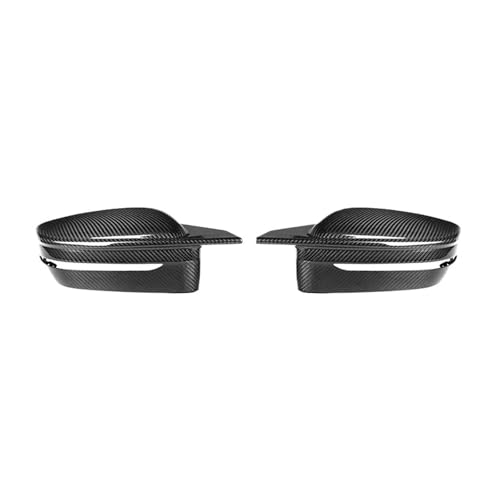 Coque rétroviseur en fibre carbone véritable BMW G20 G23 tressage ultra léger