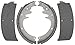 ACDelco Gold 17452R Riveted Rear Drum Brake Shoe Set
