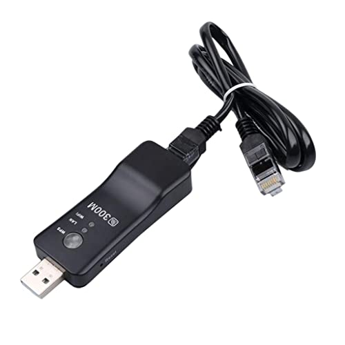 BAUFAS UWA BR100 Kabelloser WLAN-Adapter, Netzwerkadapter f&uuml;r TV, USB-LAN, WLAN-Netzwerkadapter, USB-Netzwerkadapter, Dual-Band-Wireless-Adapter