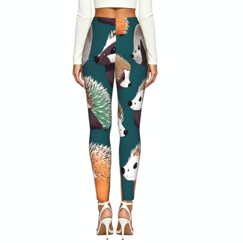 Mallas de erizos elásticas para mujer ideales para paseos y look casual 4