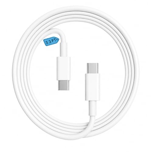 Image of Samsung 45W Original Type C To Type C,Mobile Data Charging Cable For Samsung Galaxy Superfast Power Cable A54 / A15 / A14 / A34 / A23 / F54 / F34 / F23 / F14 / M14 / M34 /M33 /S21 Fe /S22 /S23 /S23 Fe 5G /S24, White