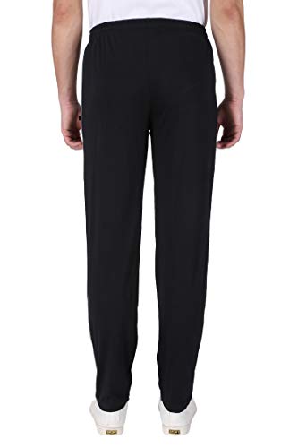 Image of Neo Garments Men's Cotton Solid Regular Fit Trackpants /Jogger /Trouser with Side Pockets