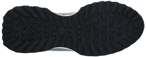 Image of BOSS Men's Big Logo Mesh Mix Lace Up Sneaker