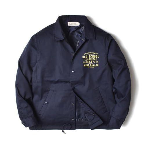Moat Garage コーチジャケット XL ネイビー