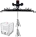 Power Mixer Pneumatic Agitator Clamp-On Drum Agitator Industrial-Grade Pneumatic Shaker Paint Stirring Tool，Electric Paint Mixer, 3280W 110V Tank Agitator Machine with Folding Propeller, 1 T