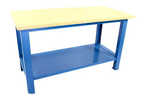 SOGI X3BL-10 BANCO DA LAVORO CON PIANO IN LEGNO 1500x750x880 SERIE INDUSTRIA