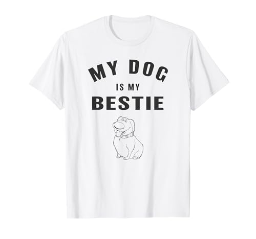 T-shirt Dug My Dog Is My Bestie pour célébrer votre complicité