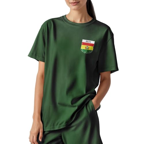 Bolivia Mens Shirt, Unisex Premium Bolivia Crewneck T-Shirt, Gameday Shortsleeve Top4