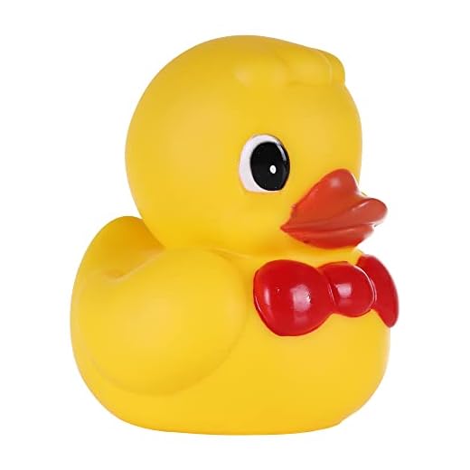 Toral Pato De Goma Baño Para Bebe, Color Amarillo