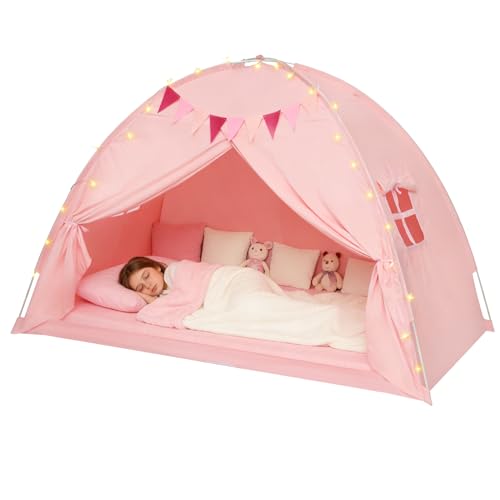 Twin Bed Tent Canopy with Light