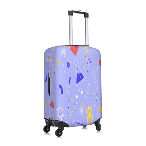 Science Education Luggage Cover for Suitcase, Suitcase Cover Protector Fit 18-21 Inch Luggage Travel Accessories, S3