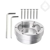 に適合する ロジテック G29 G920 G923 ゲーミングステアリングホイールアダプター ステアリングホイールアダプターボード 70mm(Black)