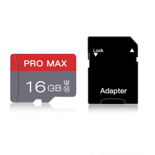 16GB Micro SD Card with Adapter