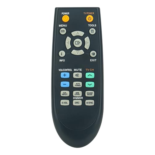 Image of Replace Remote Control Compatible with Samsung AH59-02196G HW-C450 HW-C451 HW-C450/XAC HW-C451/XAC HW-C451/XAA HW-C470/XEE HW-C451/ZA HW-C450/ZA Crystal Surround Air Track Active Speaker System