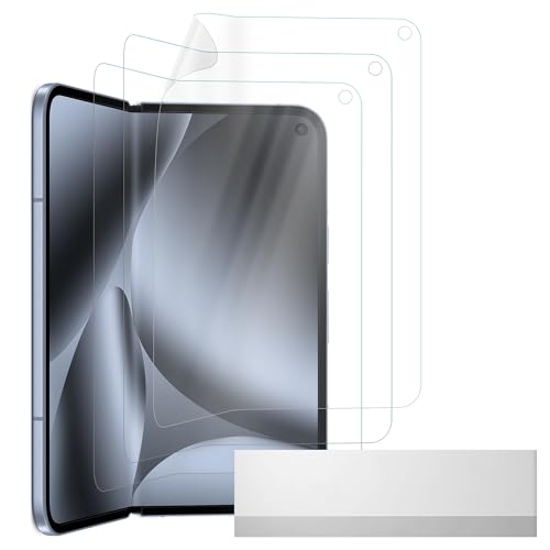 (3 Pack) Orzero TPU Inner Screen Protector Compatible for Google Pixel 10 Pro Fold/Pixel 9 Pro Fold (Not Glass) Protector De Pantalla Premium Quality High Definition Anti-Scratch (Not for Front Screen)