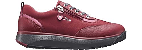 JOYA Laura Red - Damen Sneaker aus Vollnarbenleder und glänzendem Veloursleder - 39 2/3 Cover