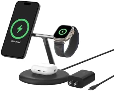 Belkin 3-in-1 Wireless Charging Stand with