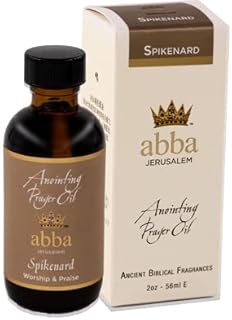 Generic ABBA Oil Spikenard 2oz Bottle ANOINTING Oil in Gift Box - ABBA Jerusalem, Clear