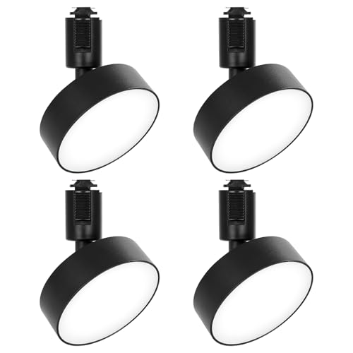 szbritelight ダクトレール用スポットライト LED照明 100W相当 広範囲な発光 取付け簡単 器具一体型 昼白色5000K 角度調節可能 ライティングレールライト インテリア 925lm 10W ブラック 4個セット