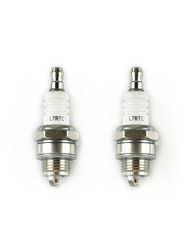 YAMAKATO 2-Pack L7RTC Spark Plug – Replacement for Champion RCJ6Y, RCJ7Y, RC16YC, for NGK 6708 BPMR7A, for BOSCH WSR6F, for Stihl MS250 Chainsaws, Lawn & Garden Equipment