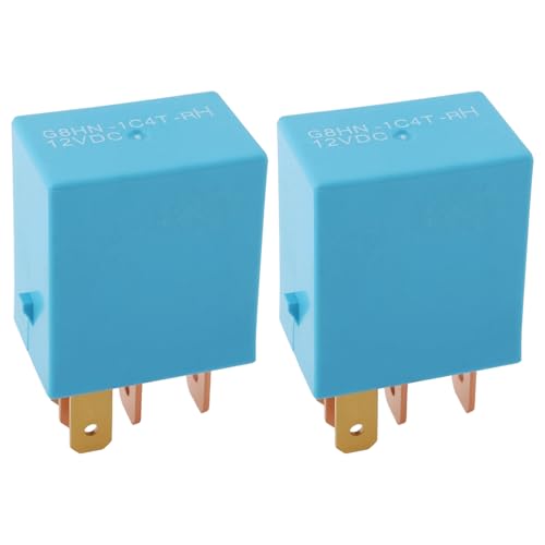 The Lord of the Tools Relé de Coche de 5 Pines 12 V CC G8HN-1C4T-RH para Luz Intermitente del Ventilador del Aire Acondicionado.