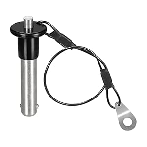 Sourcing Map Kugelsperrbolzen 10mm 304 Edelstahl