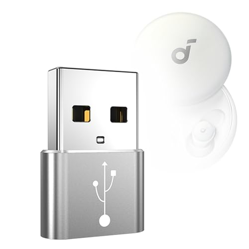 BoxWave�A�_�v�^�[ Soundcore Sleep A10�Ή� - USB-A - C PortChanger (5�p�b�N) Type-C OTG �ϊ��[�d�f�[�^�A�_�v�^�[ - ���^���b�N�V���o�[