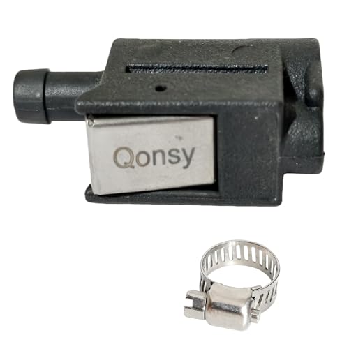 Qonsy 13563Q3 Quick Disconnect Fuel Line Connector for Mecury Mariner Outboard Replaces 13563A3 Sierra 18-8076 Fits 4HP-30HP Engine End Fitting Boat Structural Parts