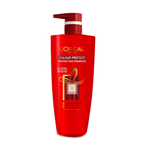 L'Oreal Paris Color Protect Conditioner, 192.5ml (175ml+17.5ml) And L'Oreal Paris Color Protect Shampoo, 640ml