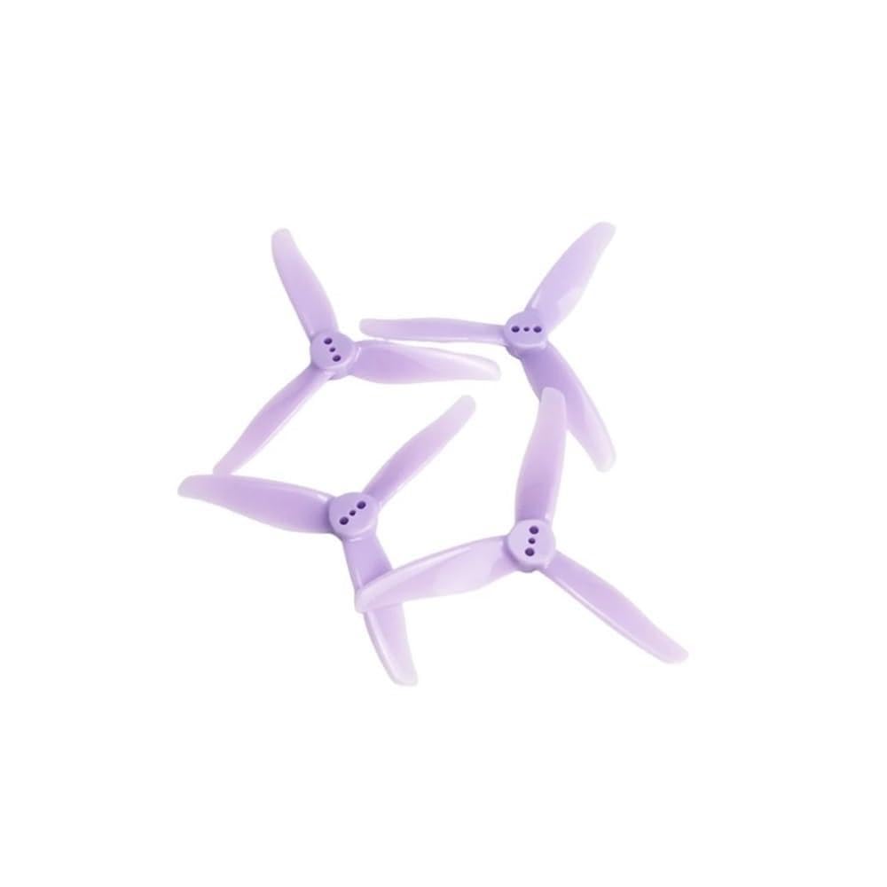 Universale 4 pz/2 paia 3016 Eliche 3 Pollici Pezzo PC per FPV Drone Mini Quadcopter Puntelli (3016 - Viola 4Pcs)
