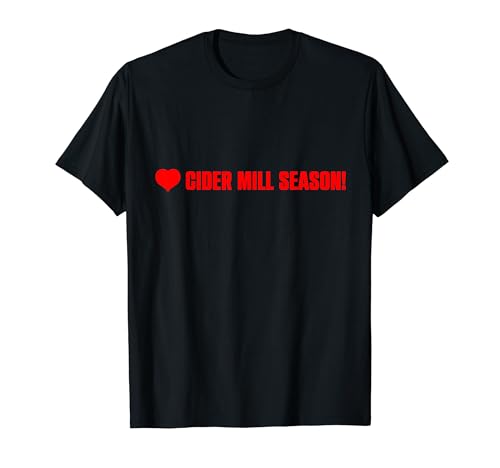 Vintage Retro Basic Love Cider Mill Season Fall Gift...