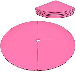 Colchoneta antichoque para poste de baile, colchoneta extra gruesa para ejercicio, colchoneta de baile para el hogar, Yoga, Pilates, gimnasia, color rosa(Size:120x3cm)