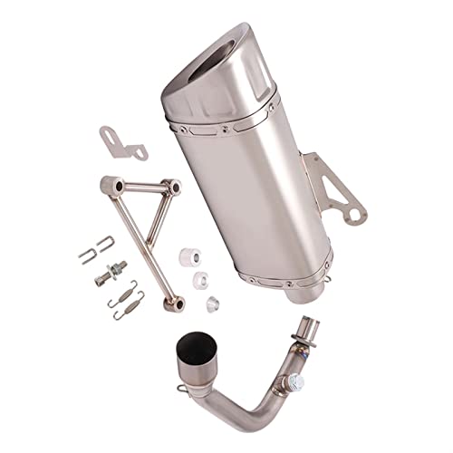 Tubo silenciador de 51mm optimizado para Vespa Sprint 150 que mejora el flujo de gases