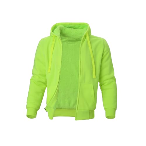Image of TanBridge Sherpa Fleece Lined Hoodie Big and Tall Plaid Flannel Jacket Winter Coats for Men Zip Up Winter Warm Sweatshirts