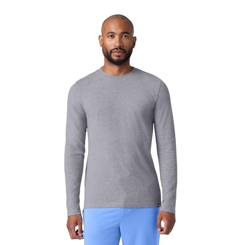 Jaanuu Regen Men's Organic Cotton Underscrub - Heather Gray XL