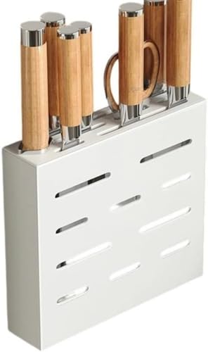 Xiraivke 家庭用 ステンレス包丁壁掛け収納セット 包丁立て付き