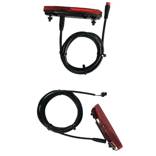 KoiLykke 36V 48V E-for Bike Rear Light, LED Safety Tail