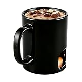 Solution de nettoyage sans effort : cette tasse à fondue est conçue avec une finition à parois lisses et faciles à nettoyer et une structure qui maintient l'hygiène, ce qui permet un nettoyage de la cuisine sans effort après avoir dégusté de délicieux repas à fondue à la maison ou sur .
