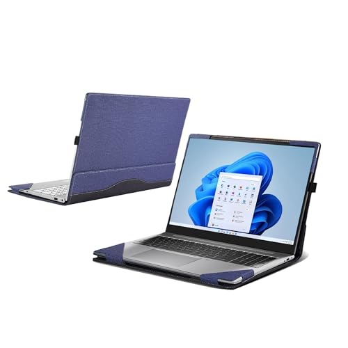 Funda para Laptop Lenovo ThinkBook 16 G6 PU Cuero Azul miniatura 1