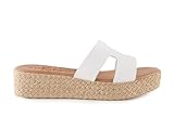 ZAPATONEE Sandalia Tekila 240 - Mujer Color: Blanco Talla: 41