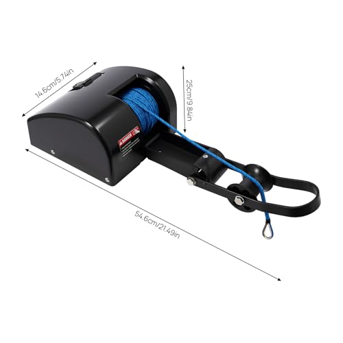 Winche eléctrico para ancla de barco 35 lbs, 12V DC miniatura 2